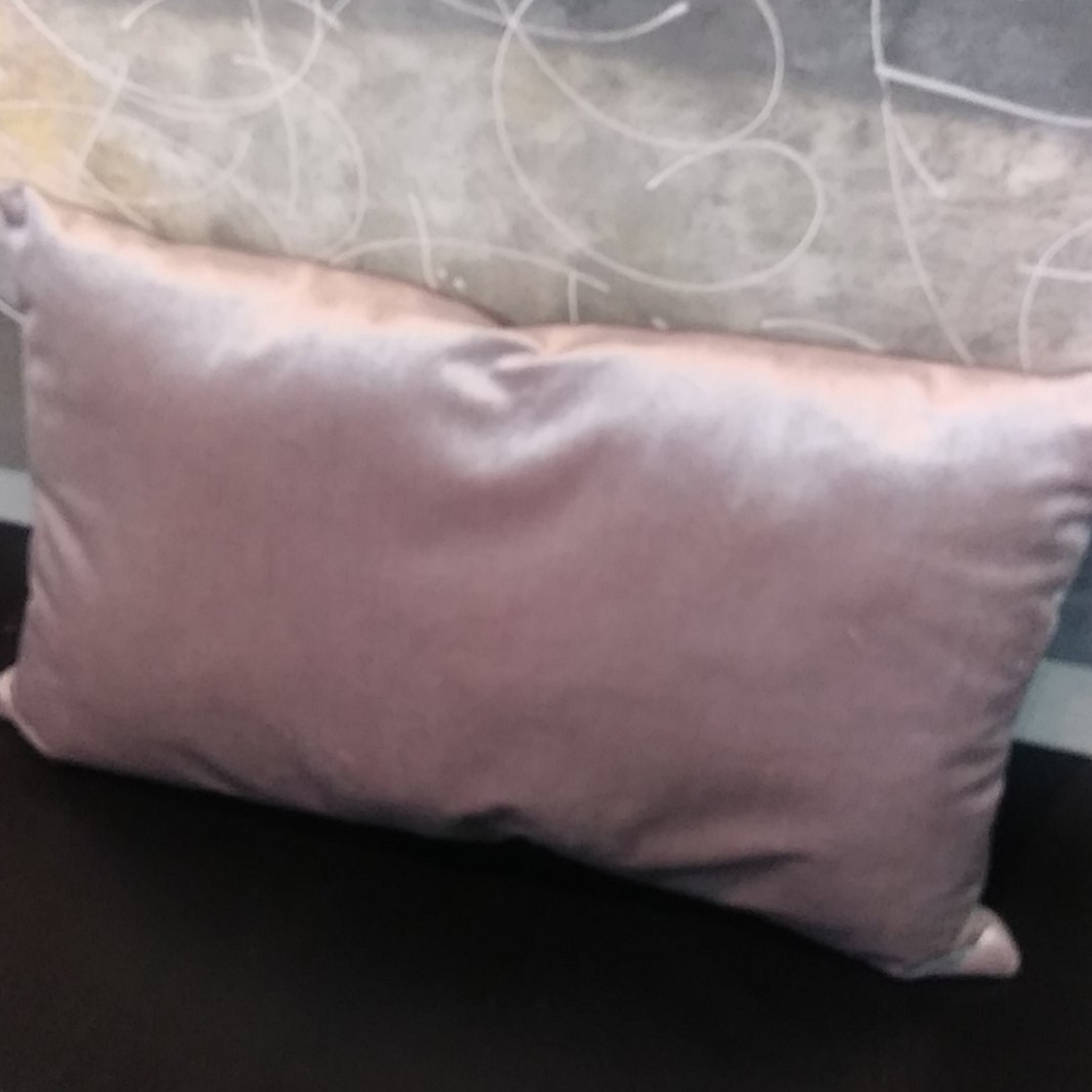 Silver Lumbar Pillow